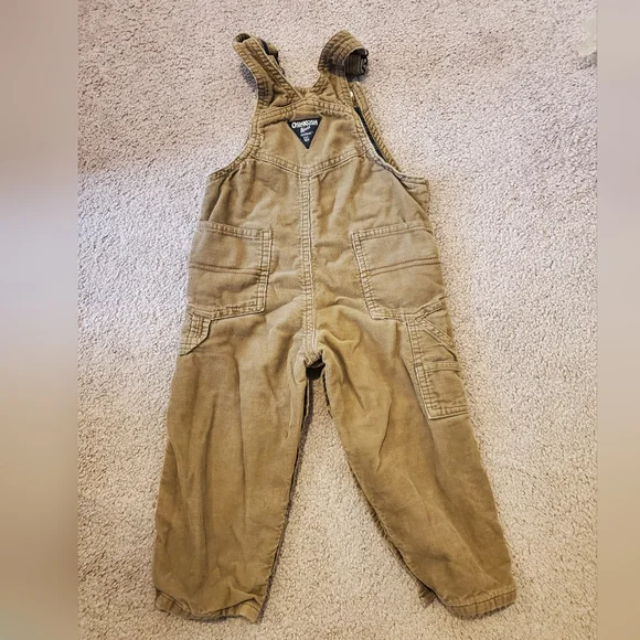 OshKosh B'gosh Tan Overalls - Picture 3 of 5